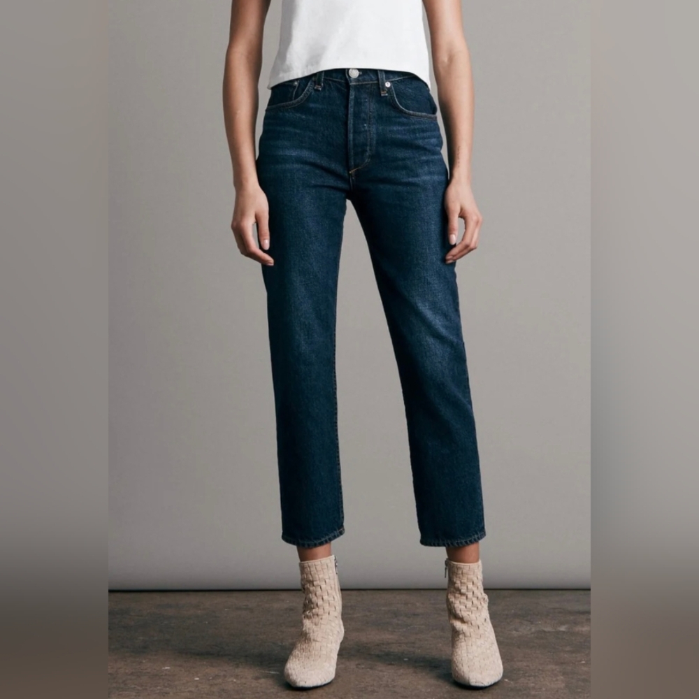 Nina High-Rise Cigarette Jeans